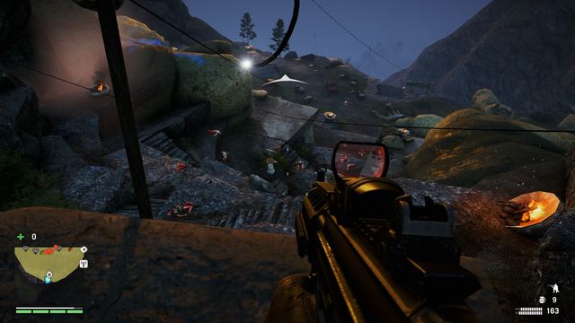 During the fight keep watching your radar to protect yourself from the attacks which you may not be able to see in front of you. - The Sleeping Saints - Main Quests - Far Cry 4 - Game Guide and Walkthrough