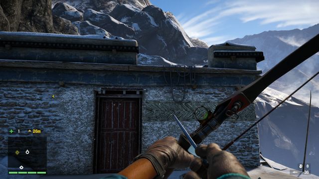 On the roof of this building you can fill your ammunition supplies. - Kill or Be Killed - Main Quests - Far Cry 4 - Game Guide and Walkthrough