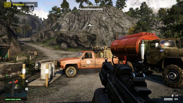 If you dont manage to hijack the truck sooner, you will just have to defeat a few enemies more. - A Key to The North - Main Quests - Far Cry 4 - Game Guide and Walkthrough