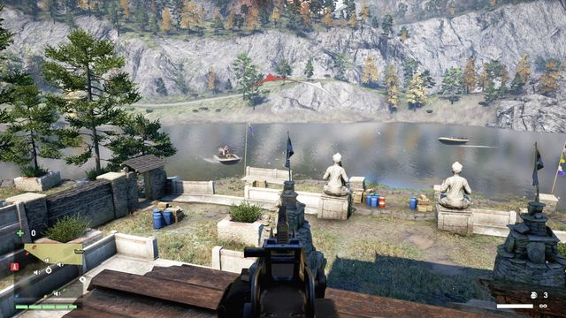 Try to eliminate the boats, while they are still coming, or right after they pull in. - Cease and Desist (choosing Sabal) - Main Quests - Far Cry 4 - Game Guide and Walkthrough