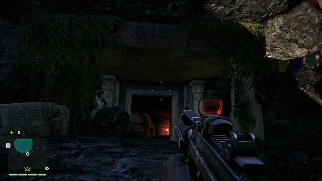 The entrance to the temple. - The Surrender To Paradise - Side quests - Shangri-La - Far Cry 4 - Game Guide and Walkthrough