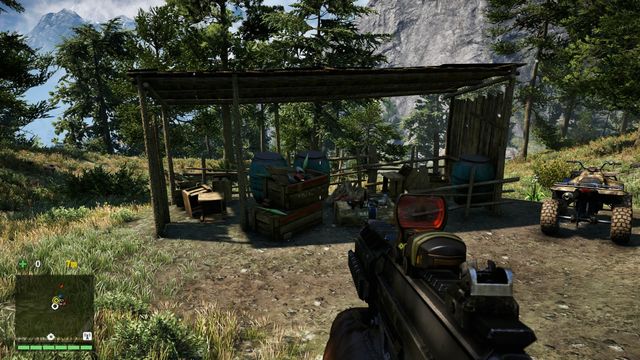 At the spot, you can replenish your ammo. - Hunting: Clearing the grounds - Activities - Far Cry 4 - Game Guide and Walkthrough