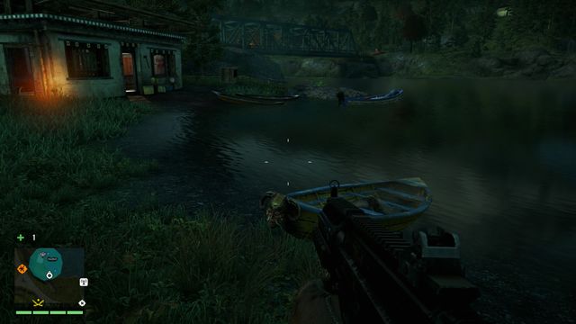You will find this mask hanged on a boat - Southern and central Kyrat - Yalungas Masks - Far Cry 4 - Game Guide and Walkthrough