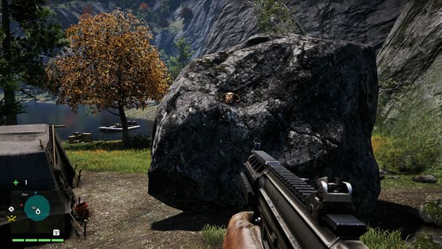 In the camp, locate a tent with a body lying next to it - Southern and central Kyrat - Yalungas Masks - Far Cry 4 - Game Guide and Walkthrough