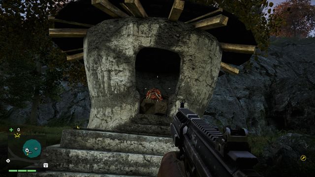 To the right of the stairs, you will notice a few dead bodies - Southern and central Kyrat - Yalungas Masks - Far Cry 4 - Game Guide and Walkthrough