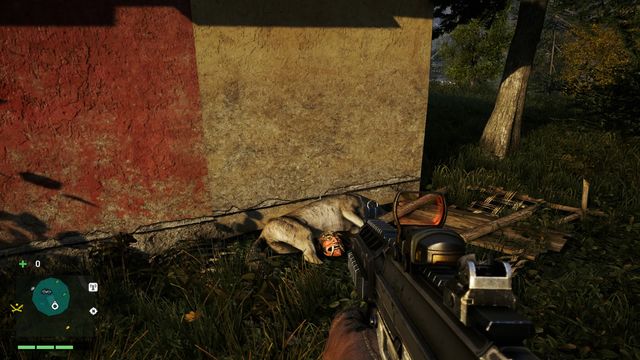 Circle the house from the left and locate a wooden cage near the corner - Southern and central Kyrat - Yalungas Masks - Far Cry 4 - Game Guide and Walkthrough