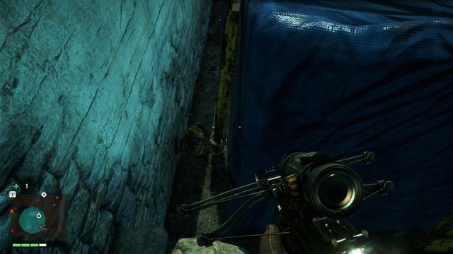 Locate a large house, in which there is a cage with a body inside (covered with blue material) - Northern and north-eastern Kyrat - Yalungas Masks - Far Cry 4 - Game Guide and Walkthrough