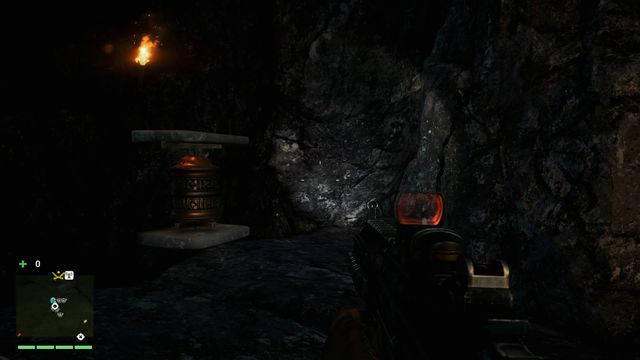 You will find this wheel inside the cave, in a larger chamber to the right of the entrance - Southern and central Kyrat - Mani Wheels - Far Cry 4 - Game Guide and Walkthrough