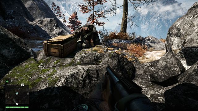 To reach the summit, you have to use the hook in the narrow passage a few times - Northern and north-eastern Kyrat - Lost Letters - Far Cry 4 - Game Guide and Walkthrough