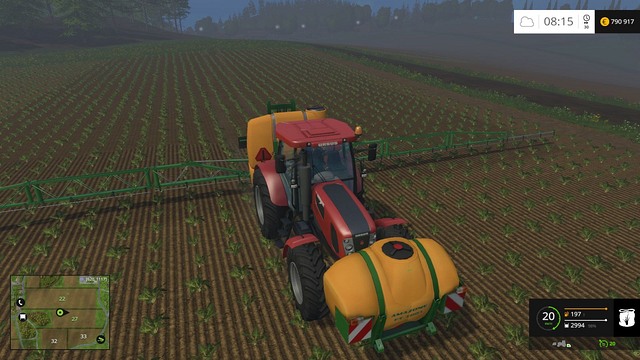 Spraying and fertilizing are task that you have to do yourself, but it is a fast and easy work and of course increases the crop amount. - Growing plants - preparation, harvest and selling - Basics - Farming Simulator 15 - Game Guide and Walkthrough