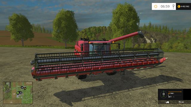 Model: Axial-Flow 7130 - Harvesters - Machine descriptions - Farming Simulator 15 - Game Guide and Walkthrough