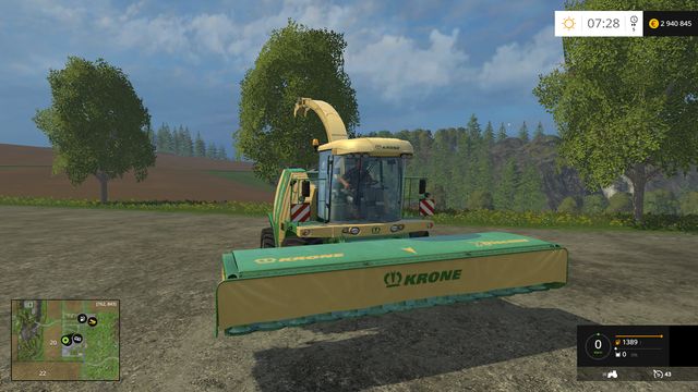 Model: Big X 1100 - Harvesters - Machine descriptions - Farming Simulator 15 - Game Guide and Walkthrough
