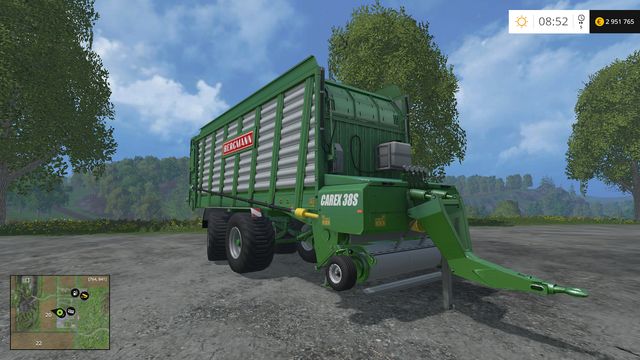 Model: Carex 38S - Loading wagons - Machine descriptions - Farming Simulator 15 - Game Guide and Walkthrough