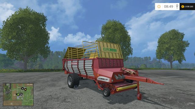 Model: Euroboss 330T - Loading wagons - Machine descriptions - Farming Simulator 15 - Game Guide and Walkthrough