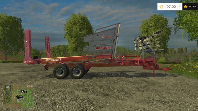 Model: Autostack FS 63-72 - Bales technology - Machine descriptions - Farming Simulator 15 - Game Guide and Walkthrough