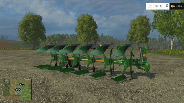 Model: Cayron 200 - Plows - Machine descriptions - Farming Simulator 15 - Game Guide and Walkthrough
