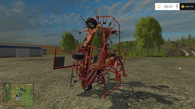 Model: GF 6502 - Windrowers - Machine descriptions - Farming Simulator 15 - Game Guide and Walkthrough