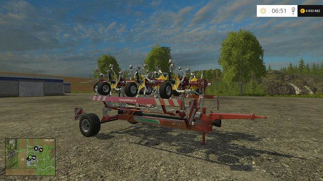 Model: HIT 12 - Windrowers - Machine descriptions - Farming Simulator 15 - Game Guide and Walkthrough