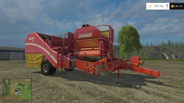 Model: SE 260 - Potato harvest - Machine descriptions - Farming Simulator 15 - Game Guide and Walkthrough