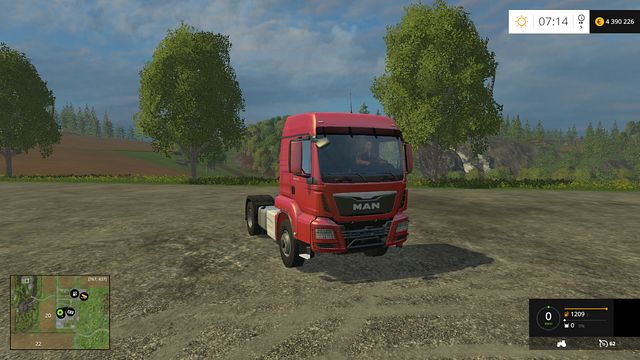Model: TGS 18 - Trucks - Machine descriptions - Farming Simulator 15 - Game Guide and Walkthrough