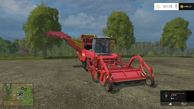 Model: Tectron 415 - Potato harvest - Machine descriptions - Farming Simulator 15 - Game Guide and Walkthrough