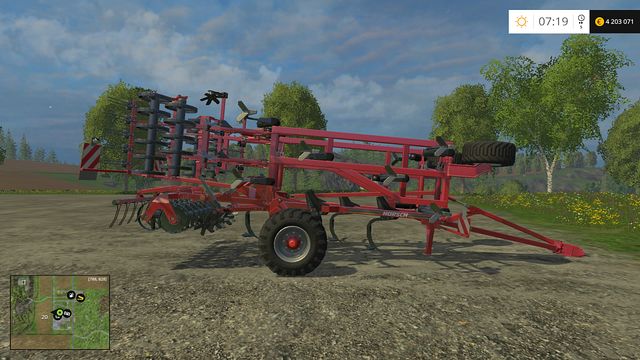 Model: Terrano 5 FM - Cultivators - Machine descriptions - Farming Simulator 15 - Game Guide and Walkthrough