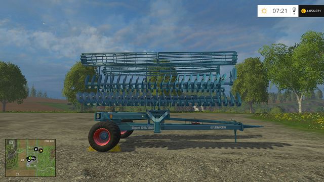 Model: Heliodor Gigant 10/1200 - Cultivators - Machine descriptions - Farming Simulator 15 - Game Guide and Walkthrough