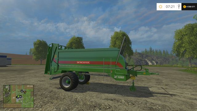 Model: M 1080 - Manure Spreaders - Machine descriptions - Farming Simulator 15 - Game Guide and Walkthrough