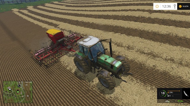 A sowing machine that doesnt require the land to be cultivated first is an absolute must have for every farmer. - Changing your equipment - Quick start - Farming Simulator 15 - Game Guide and Walkthrough