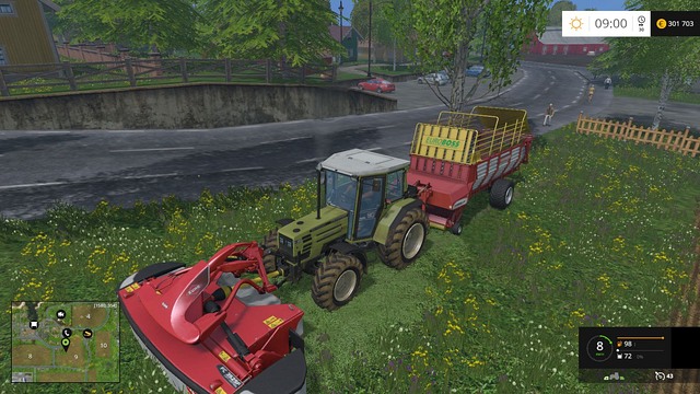 An efficient mowing system. - Sheep - Animals - Farming Simulator 15 - Game Guide and Walkthrough