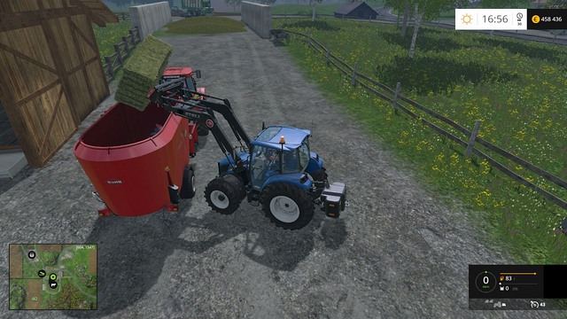 A proper mixture will increase the productivity to the maximum level. - Cows - Animals - Farming Simulator 15 - Game Guide and Walkthrough