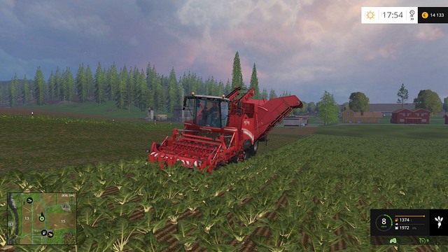 Maxtron 620 - an expensive, but very efficient machine. - Sugar beets and potatoes - Plants - Farming Simulator 15 - Game Guide and Walkthrough