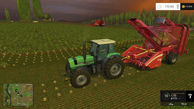 Harvesting the roots is the next task. - Sugar beets and potatoes - Plants - Farming Simulator 15 - Game Guide and Walkthrough
