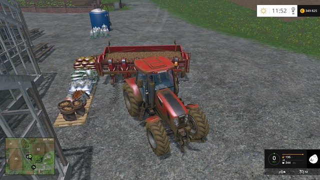 Filling up the machine. - Sugar beets and potatoes - Plants - Farming Simulator 15 - Game Guide and Walkthrough