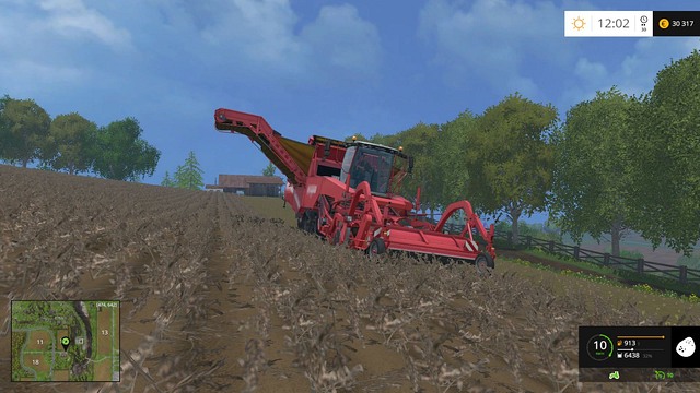 The most expensive harvester means the most efficient work. - Sugar beets and potatoes - Plants - Farming Simulator 15 - Game Guide and Walkthrough