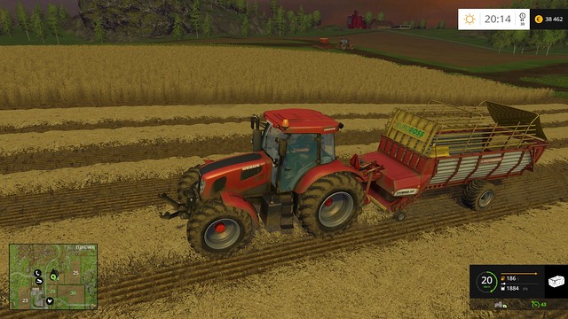 Grass clippings, after the harvest. - Grass, hay, straw - Plants - Farming Simulator 15 - Game Guide and Walkthrough