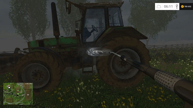 Your machines will constantly get dirty when working on the field - Available objects - Placing objects - Farming Simulator 15 - Game Guide and Walkthrough