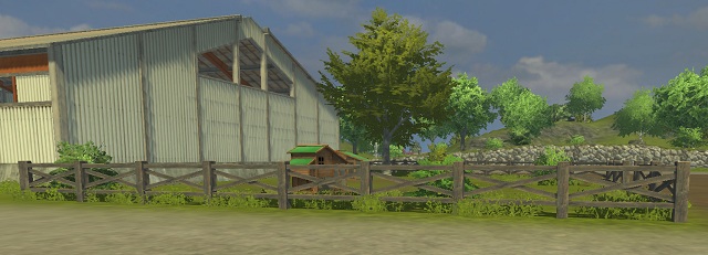 Chicken farm near the starting location. - Locations and buildings - The basics - Farming Simulator 2013 - Game Guide and Walkthrough