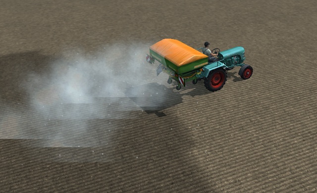 AMAZONE ZA-X 1402 manure spreader in work. - Machinery - The basics - Farming Simulator 2013 - Game Guide and Walkthrough