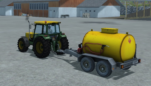 Portable water tank - used to water the plants in greenhouses - Machinery - The basics - Farming Simulator 2013 - Game Guide and Walkthrough