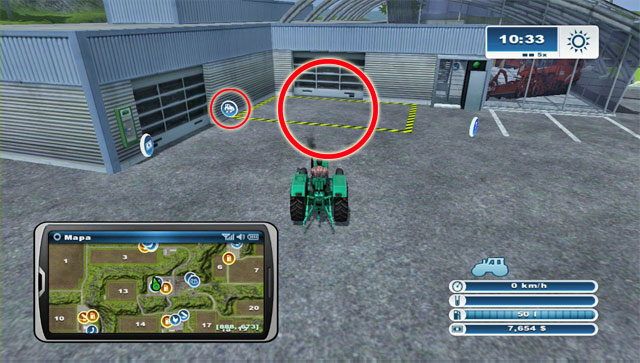 It's better to head there personally and bring the vehicle with you - Selling your first machine and a new purchase: the sprayer - First steps - Farming Simulator 2013 - Game Guide and Walkthrough