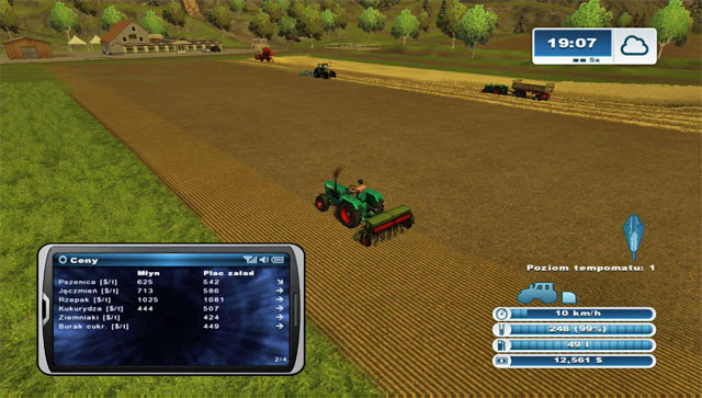 Harvesting, cultivating and sowing - one after another. - Further sowings, sprayings, harvestings and sale - Further steps - Farming Simulator 2013 - Game Guide and Walkthrough