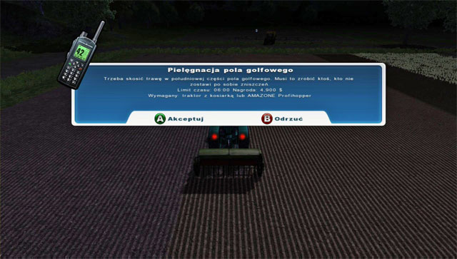 Mission invitation screen. - Missions - Farming Simulator 2013 - Game Guide and Walkthrough