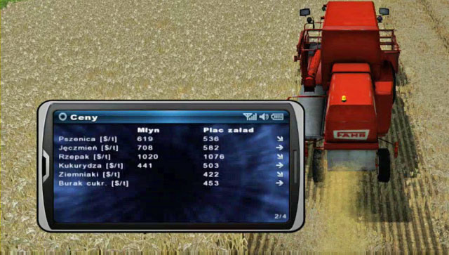 Checking on prices regularly and selling at the suitable moment is a key matter. - Managing sales - Agriculture - Farming Simulator 2013 - Game Guide and Walkthrough