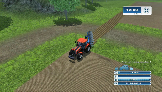 Connecting two fields is very easy. - Connecting fields - Agriculture - Farming Simulator 2013 - Game Guide and Walkthrough