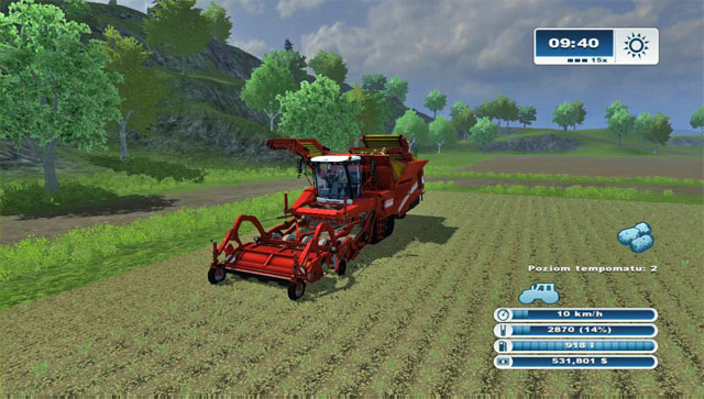 This combine makes growing potatoes really profitable. - Growing potatoes - Agriculture - Farming Simulator 2013 - Game Guide and Walkthrough