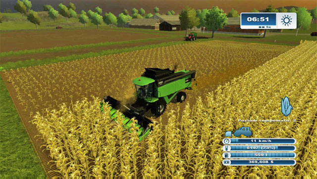 Harvesting using them (7,2 m wide) is a pleasure. - Growing corn - Agriculture - Farming Simulator 2013 - Game Guide and Walkthrough