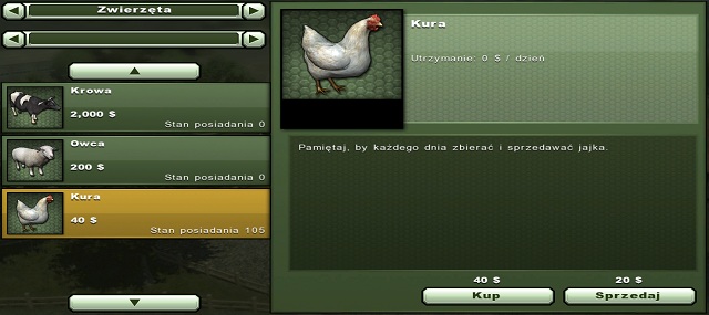 Chickens don't cost much and don't require tending or feeding. - Chicken husbandry - Animal husbandry - Farming Simulator 2013 - Game Guide and Walkthrough