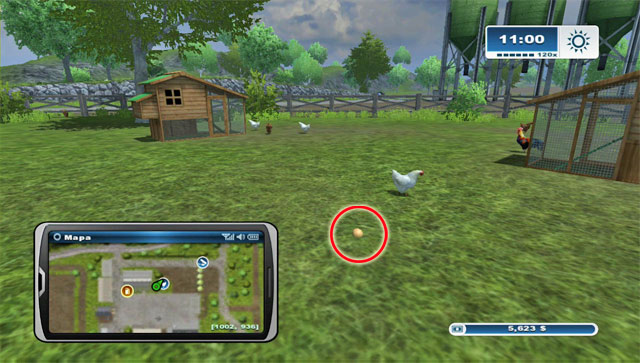 In the shop you can purchase chickens which will walk around the pen - Chicken husbandry - Animal husbandry - Farming Simulator 2013 - Game Guide and Walkthrough