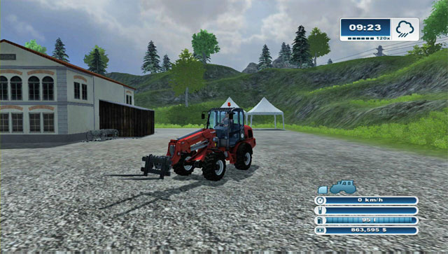In order to move wool pallets, you will need a loader with a pallet fork. - Sheep husbandry - Animal husbandry - Farming Simulator 2013 - Game Guide and Walkthrough
